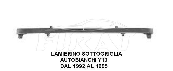 LAMIERINO SOTTOGRIGLIA AUTOBIANCHI Y10 92 - 95